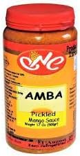 Shemesh Amba-Pickled Mango Sauce. 500 gram. Kosher