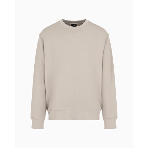 Armani Exchange Men's Cotton French Terry Back Logo Sweatshirt3