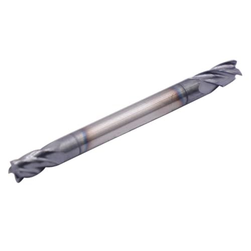 Image of 5Pcs 1 /8 inch 4 Flute Solid Carbide Square End Mill, Double End, AlTiN Coated | 35 Degree Helix, 1 /8 inch Cutting Diameter, 1 /8 inch Shank Diameter, 1 /4 inch Length of Cut, 1-1 /2 inch Overall Length