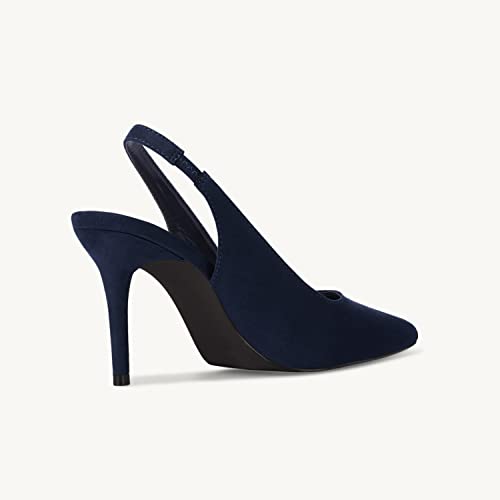 Image of Womens Slingback High Heels Pointed Toe Slip On Dress Shoes | Closed Toe,Stiletto Heels,Women's Pumps,Dressy Casual,Party,Wedding,Prom,Work Shoes,Going Out
