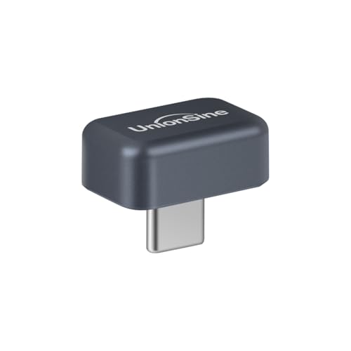 UnionSine USB C External SSD 128GB, USB3.2 Solid State Flash Drive Up to 450MB/s, Mini Type-C USB Drive SSD-Stick for iPhone 15/16/17 Series, Android Phone, Laptop, Tablet, TV, Car Audio