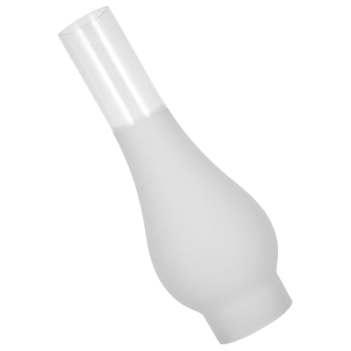 WATIIFUFU Öllampen Schornstein Glas Ersatz Lampenschirm Satin Retro Petrollampe 7,4cm Hitzebeständig Für Petroleumlampe Innenbereich