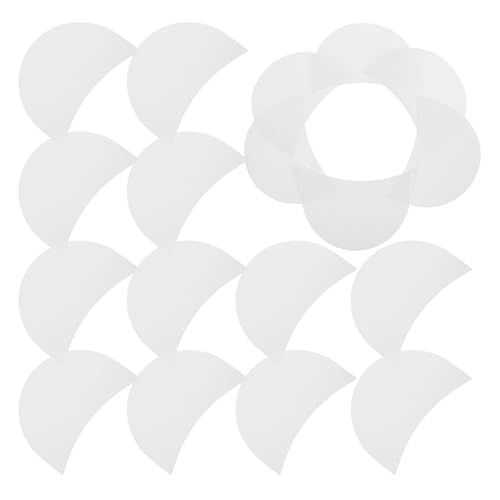 WEKADRIN 100個 アイメイク用アイシャドウシールドパッド まげエクステ対応 下まぶた保護 ノンスマッジ柔らか素材 自然なフィット感 毎日使え