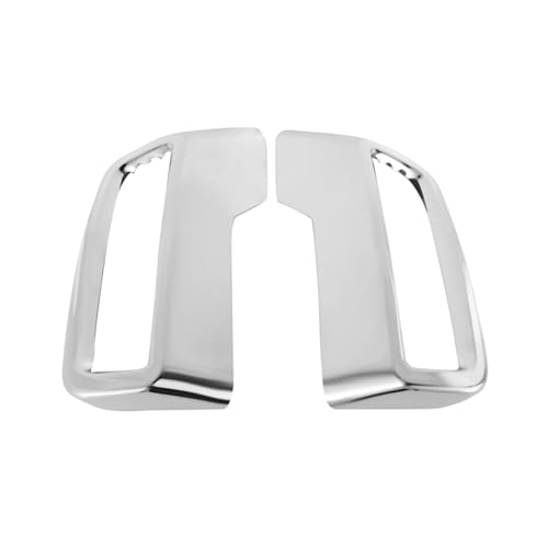 Car Exhaust Tips For Peugeot 3008 5008 Allure 2017-2019 tailpipe Tail Cover ABS Rear Exhaust Muffler Decoration Trim