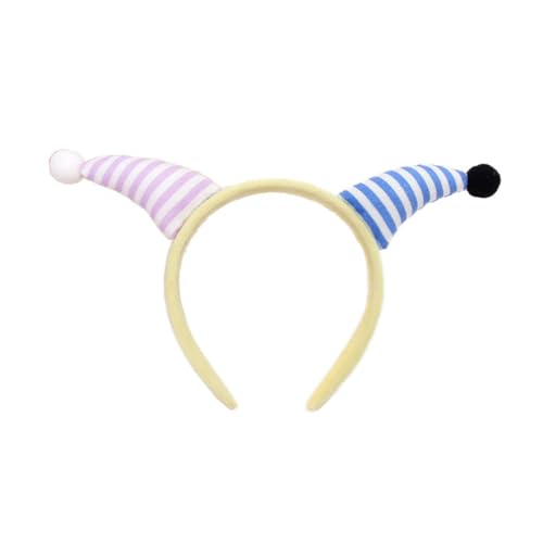 Vdaxvme Halloween Clown Horn Headbands Funny Clown Horn Headwear Hairbands Headwear Jesters Hairbands Birthday Party