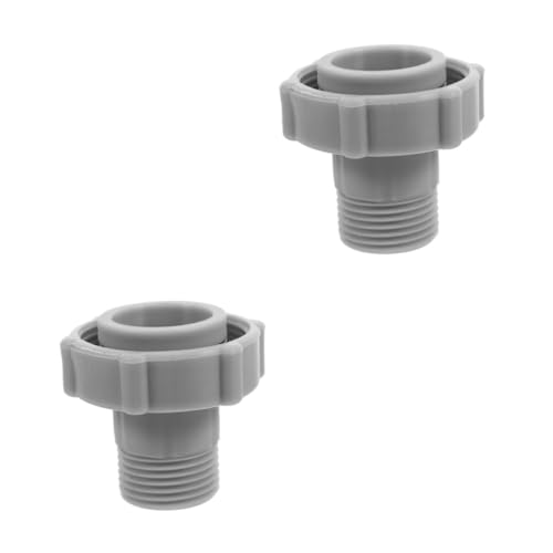 ibasenice 2 Piezas De Junta De Piscina Adaptador De Drenaje Cabezal De Aspiración Conector De Drenaje Adaptador De Manguera Accesorios De Tubería De Drenaje Piezas De Repuesto para