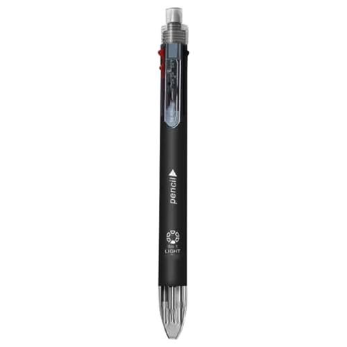 Amazon | 多機能ペン 6in1 5色 ボールペン シャープペン 一体 ノック式
