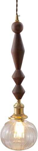 Lampe suspendue en laiton et verre chic pour sublimer votre décoration