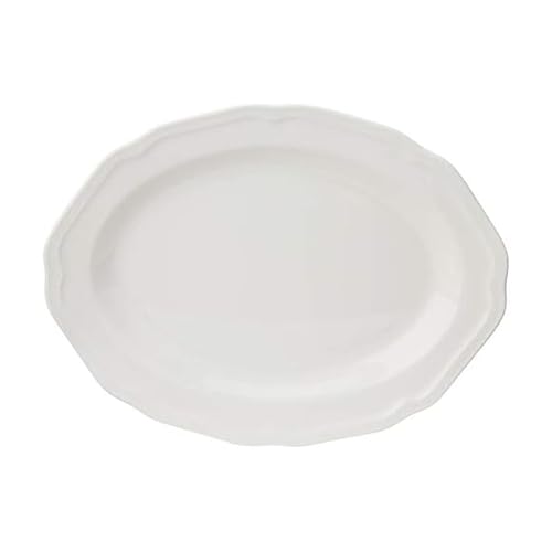 Mikasa Antique White Oval Serving Platter, 14-Inch - HK400-714