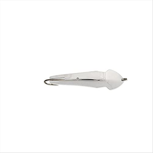 South Bend Sporting Goods 15 Pet Spoon/Yellow Feather Chrome, 3.5