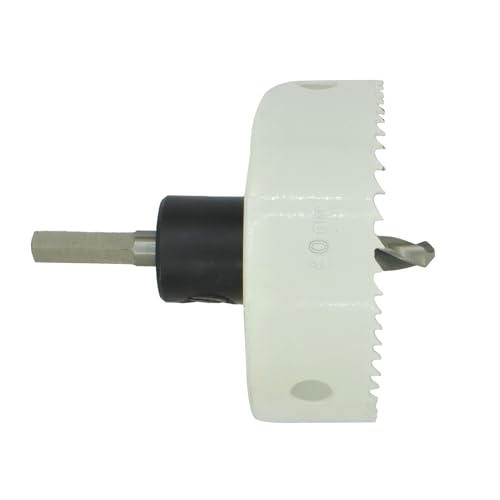 Image of Taparia Bimetal Mini Hole Saw HSM 60 - Precision Cutting Tool, High -Speed Steel Teeth for Wood, Metal & Plastic