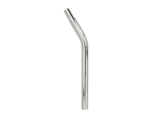 Lowrider Lay-Back Steel Seat Post W/O Support Steel 25.4mm Chrome.