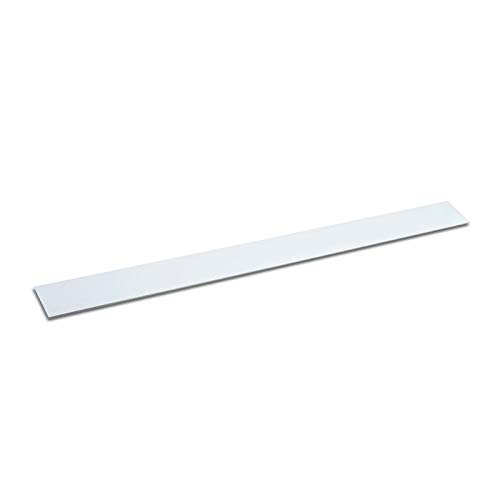 Metalleiste selbstklebend 1000x40 mm weiß Haftgrund für Magnete individuelles Magnetboard Geschenkidee