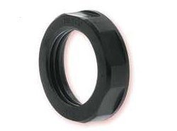 Heyco 8465 NLN 3/4 NPT Black Nylon LOCKNUT (Package of 100)