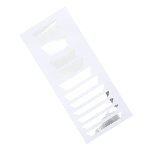 Adesivo embutido de braço de guitarra, fácil de remover visualmente agradável adesivo de guitarra DI