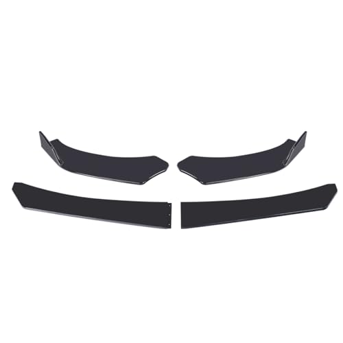 ABS Car Front Bumper Lip Body Kit for Suzuki Swift 2006-2024,Auto Parts,Color: Bright Black