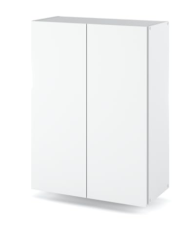 MRBLS_HOME MRBLS Badezimmerschrank (Weiß) – Hängeschrank Für...