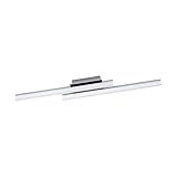 eglo lapela lampada da parete/soffitto led, 20 w, cromato