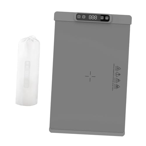 petsola 食品保温プレート 電気トレイ 卓上保温トレイ フードウォーマー 電気保温プレート 多機能食品断熱ボード 60-100℃温度調節 4時間タイマー お手入れ簡単 収納袋付き 62*38cm 折りたたみ式 料理/スープ/コーヒー/ミルク/生地発酵