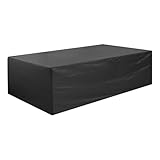 WJnflQN Fundas para muebles de patio | Funda impermeable para muebles de exterior | Fundas de patio resistentes a los rayos UV, funda de diván para interiores y exteriores