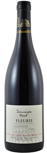 Dominique Morel Fleurie, Elegant & Floral French Red Wine from Beaujolais, 100% Gamay (Case of 6x75cl)