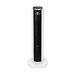 LEVOIT Silent Tower Fan 20 dB with Remote Control, Powerful 7.9 m/s DC Motor Fan, 26 W Energy, 4 Modes, 12 Speeds, 12 Hours Timer, Mode
