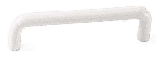 Laurey 34742 Plastic Cabinet Hardware Pull, 4 Inch, White, 25 Piece