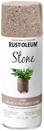 Rust-Oleum 7995830 Stone Creations Spray, 12 oz, Pebble