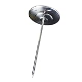 GOOHOCHY Edelstahl Spike Receipt Holder für Büro und Gastronomie Rostfrei Rutschfest Praktischer Notizhalter für Quittungen Rechnungen Belege und Bestellungen Stapelbar Sicher Handhabung