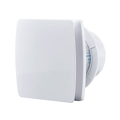 LKLNCXC Ventilador de Escape Extractor de Aire for baño, Garaje y hogar, de 6'' y 150 mm, Montaje en Pared, Potente Ventilador de extracción