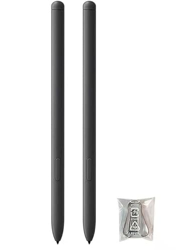 2 Pcs Tab S6 Lite S Pen Replacement for Samsung Galaxy Tab S6 Lite All Versions Stylus Touch S Pen with 5xTips (Gray)