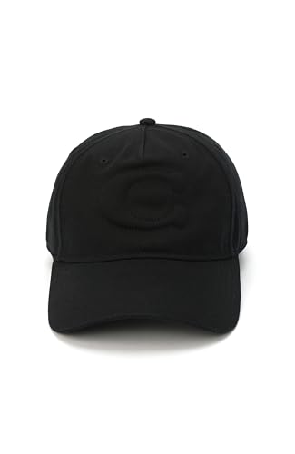 Sculpted C Baseball Hat Black