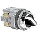ASD322N, Switch Selector N.O./N.C. 4PST 45? Knob 10A 440VAC 220VDC Screw 500000Cycles Panel Mount