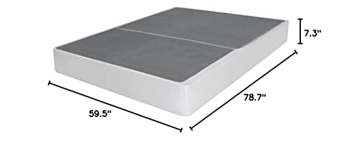 Best Price Mattress 7.5" New Steel Box Spring/Mattress Foundation, Queen #TOP2