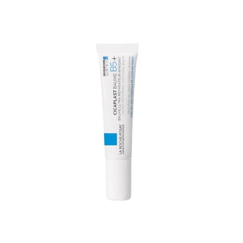 La Roche-Posay, Cicaplast, Baume B5+ Ultra Réparateur, Apaisant, Peaux Irritées et Fragilisées, Complexe d'Actifs Prébiotiques et Panthénol Vitamine B5, Du Nourrisson à l'Adulte, 15 ml