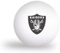 WinCraft Oakland Raiders PING Pong Balls - 6 Pack