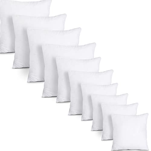 Utopia Bedding Throw Pillows Insert 14 X 14 Inches (Pack Of 4), 18 X 18 Inches (Pack Of 2) And 22 X 22 Inches (Pack Of 4) #TOP21