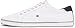 Tommy Hilfiger Zapatillas para Hombre Sneaker con Suela Vulcanizada, Blanco (White), 46