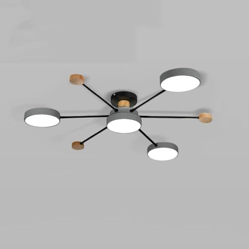Lustre Sputnik moderne LED plafonnier nordique ferme industrielle blanc green pour chambre