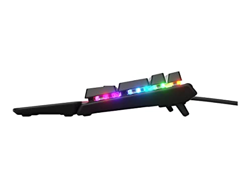 Image of SteelSeries Apex 7 Mechanical Gaming Keyboard - OLED Smart Display - Blue Switch - American (QWERTY) Layout - Standard