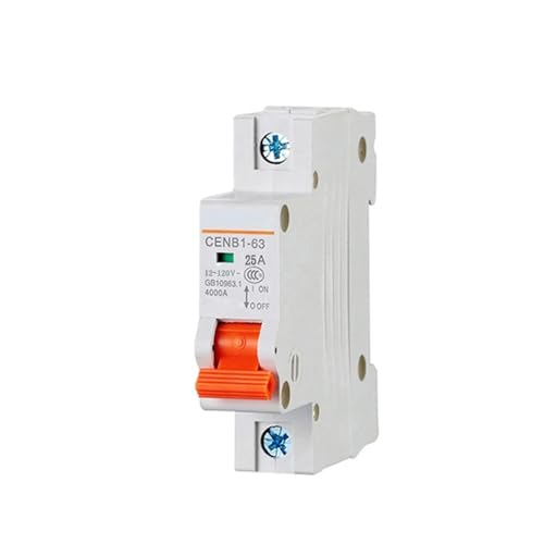 Disjoncteur de batterie avec capacité de rupture 4000A Type B 25A