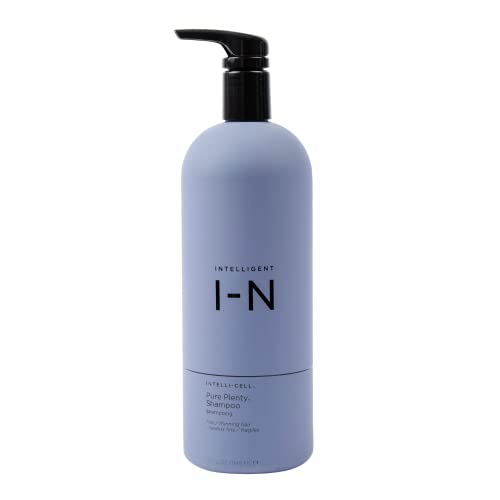Intelligent Nutrients Pure Plenty Exfoliating Hair Shampoo - Non-Toxic Scalp Scrubber & Hair Thickening Shampoo With Plant Stem Cells For Fine & Thinning Hair (32 Oz) #TOP23