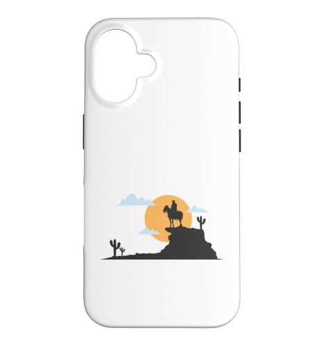 �����̌��̑O�ŌǓƂȃJ�E�{�[�C �X�}�z�P�[�X iPhone 16 �p