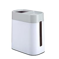 USA正方形ティッシュボックス♡クラシカル卓上ゴミ箱 Amazon｜ティッシュケース ゴミ箱 一体 ティッシュケースゴミ箱