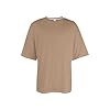 Tshirts Men UK Short Sleeve Round Neck Mens Shirts Premium Plain Minimalist Gym Tops Breathable Lightweight Classic Fit Summer Spring Men's Birthday Gifts Khaki 4XL #3