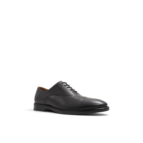 Image of Brooks Brothers Men's Carnegie Leather Oxford Lace-Up Dress Shoe