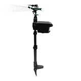 Motion Activated Sprinkler to Deter Animal Cat, Birds, Dogs Repellent Outdoor Lawn, Solar Animal Water Spray Repeller with Motion Sensor for Yard, Garden, Lawn and Orchard