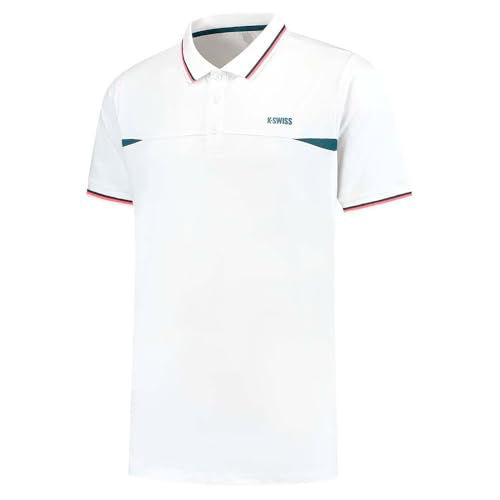 Polo K-Swiss Hypercourt 7 parfait pour vos matchs de tennis et vos repas au club