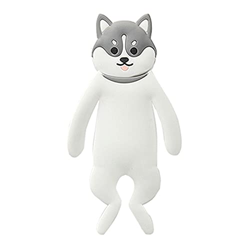 Gooffy Door Metal Hooks For Hanging Creative Cartoon Animal Hooks, Wall-Mounted/Punch-Free Key Hooks, Refrigerator Magnets Can Be Bent And Glued Behind The Door Hanger #TOP5