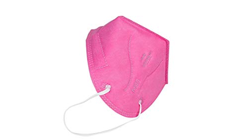 Image of WeWear Non-Woven Fabric Disposable N95 Mask 9050 Respirator, Filtration efficiency > 95% (PM 2.5), EN149 European Standards Approved, CE, ISO Certified (Assorted, Without Valve, Pack of 5) for Unisex